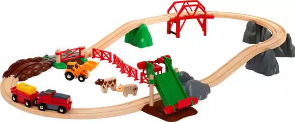 Brio BRIO World Train Set Animal Farm Set