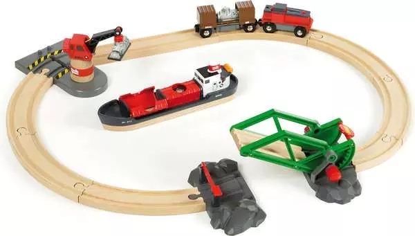 Brio BRIO World Train Set Cargo Harbour Set
