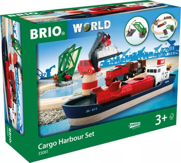 Brio BRIO World Train Set Cargo Harbour Set