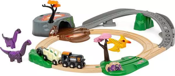 Brio BRIO World Train Set Dinosaur Adventure Set