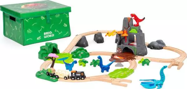 Brio BRIO World Train Set Dinosaur Deluxe Set