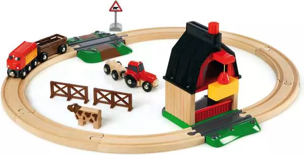 Brio BRIO World Train Set Farm Railway Set