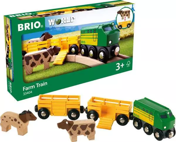 brio BRIO World Train Set Farm Train Set