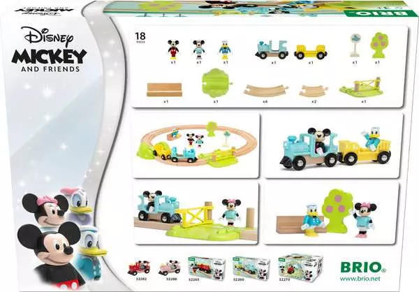 Brio BRIO World Train Set Mickey Mouse Train Set