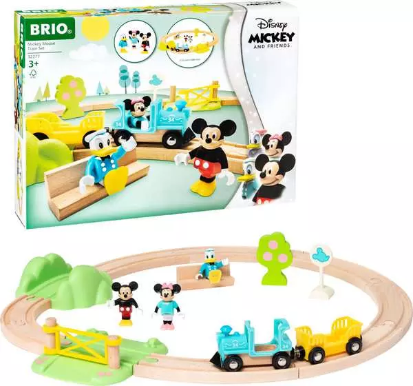 brio BRIO World Train Set Mickey Mouse Train Set