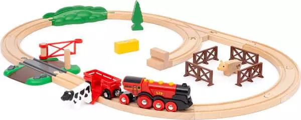 Brio BRIO World Train Set Mighty Red Train Set