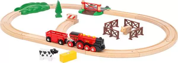 brio BRIO World Train Set Mighty Red Train Set