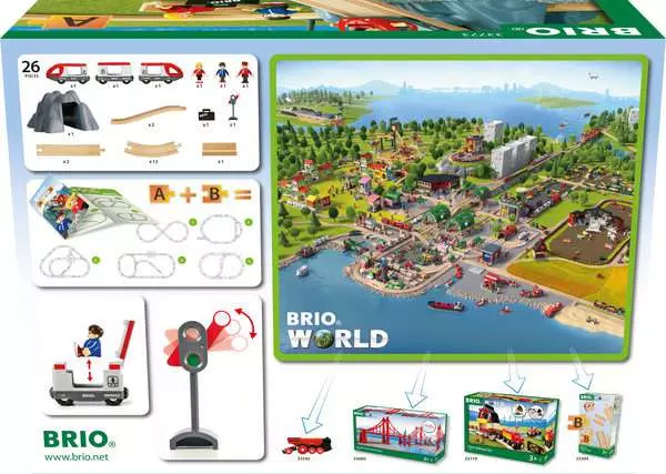 Brio BRIO World Train Set Railway Starter Set