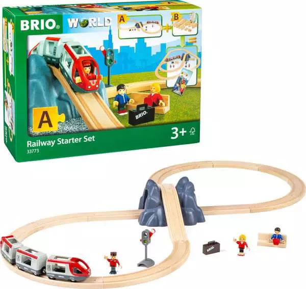 brio BRIO World Train Set Railway Starter Set