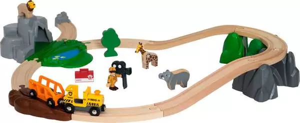 brio BRIO World Train Set Safari Adventure Set