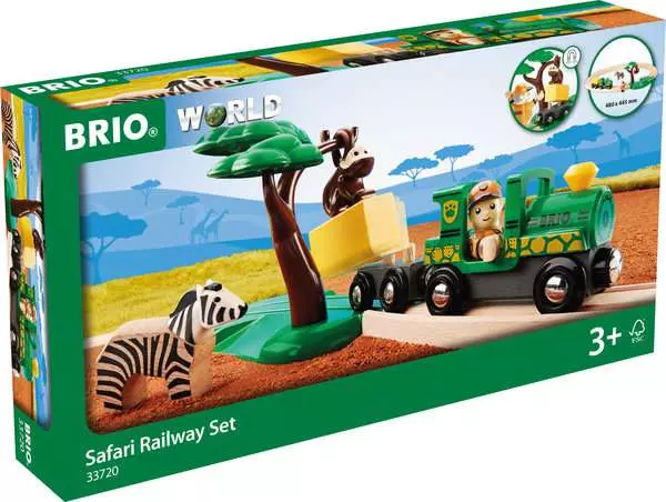 Brio BRIO World Train Set Safari Railway Set