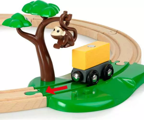 Brio BRIO World Train Set Safari Railway Set