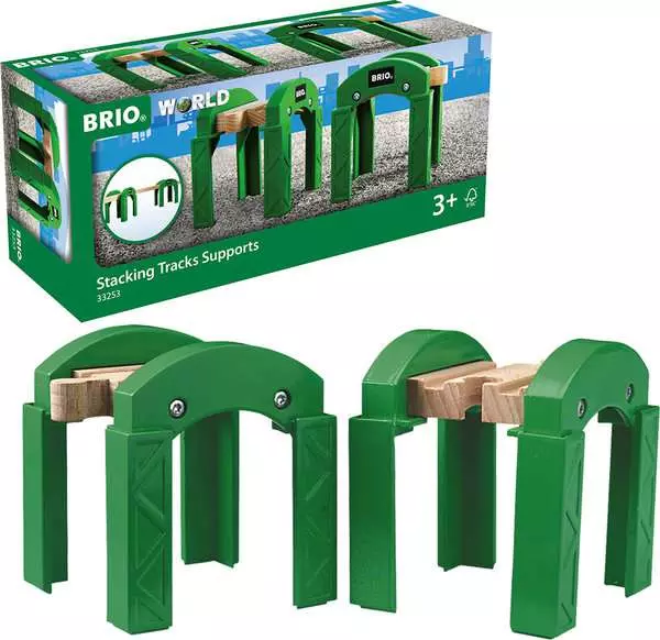brio BRIO World Train Set Stacking Track Supports