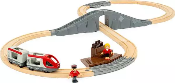 Brio BRIO World Train Set Starter Travel Train Set