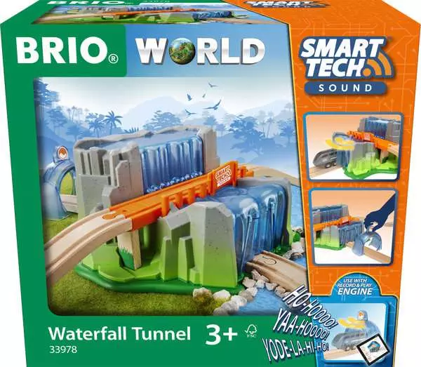 Brio BRIO World Train Set Waterfall Tunnel