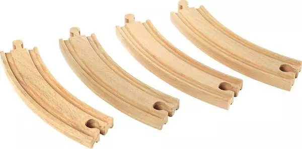 brio BRIO World Train Tracks Large Curved Tracks