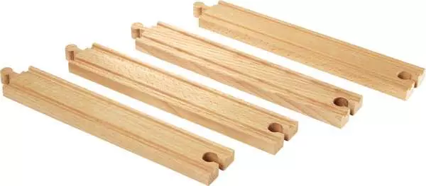 brio BRIO World Train Tracks Long Straight Tracks