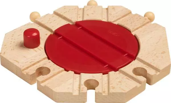 brio BRIO World Train Tracks Mechanical Turntable