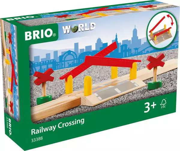 Brio BRIO World Train Tracks Railway Crossing