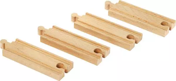 brio BRIO World Train Tracks Short Straight Tracks