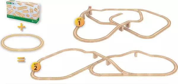 Brio BRIO World Train Tracks Special Track Pack