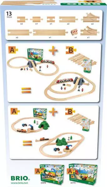 Brio BRIO World Train Tracks Starter Track Pack