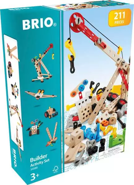 Brio BRIO Builder Activity Set - Construction Toy For Kids 3 Years Up