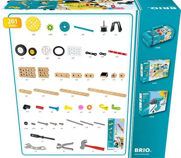 Brio BRIO Builder Activity Set - Construction Toy For Kids 3 Years Up