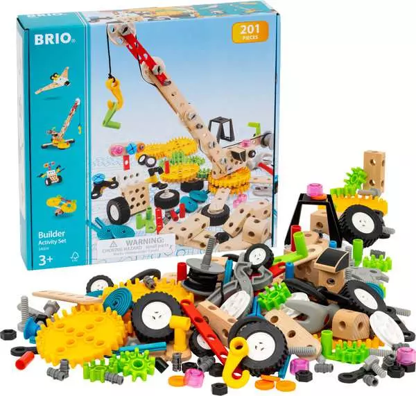 brio BRIO Builder Activity Set - Construction toy for kids 3 years up