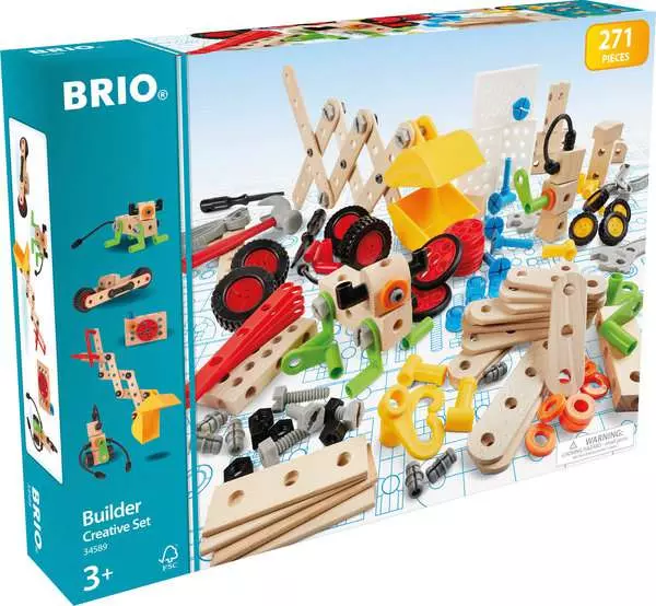 Brio BRIO Builder Creative Set - Construction Toy For Kids 3 Years Up