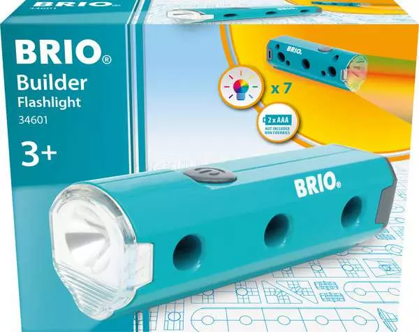Brio BRIO Builder Flashlight - Construction Toy For Kids 3 Years Up