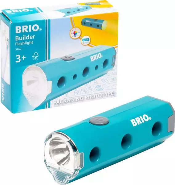 brio BRIO Builder Flashlight - Construction toy for kids 3 years up