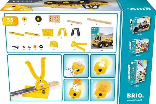 Brio BRIO Builder Volvo Hauler - Construction Toy For Kids 3 Years Up