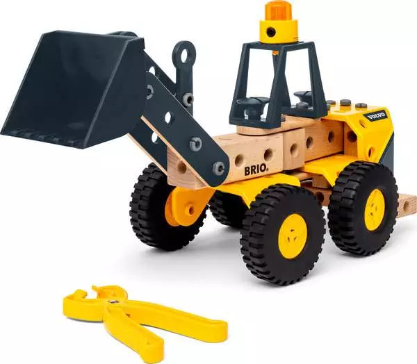 brio BRIO Builder Volvo Wheel Loader - Construction toy for kids 3 years up