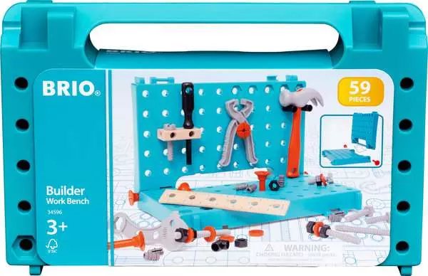 Brio BRIO Builder Working Bench - Construction Toy For Kids 3 Years Up