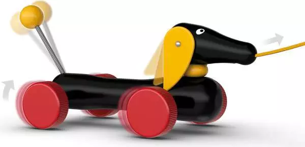 Brio BRIO Dachshund - Wooden Toy For Toddlers 9 Months Up