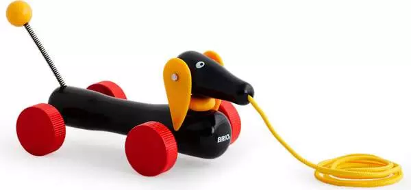 brio BRIO Dachshund - Wooden toy for toddlers 9 months up