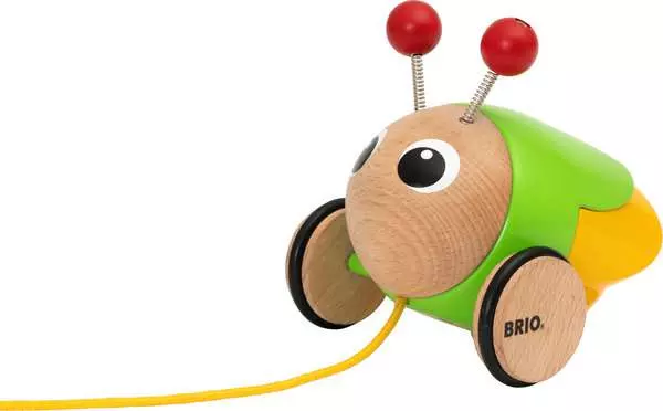 brio BRIO Play & Learn Light Up Firefly - Wooden toy for toddlers 9 months up