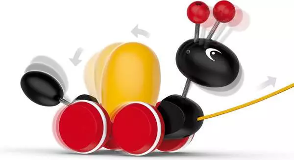 Brio BRIO Pull-along Ant - Wooden Toy For Toddlers 12 Months Up