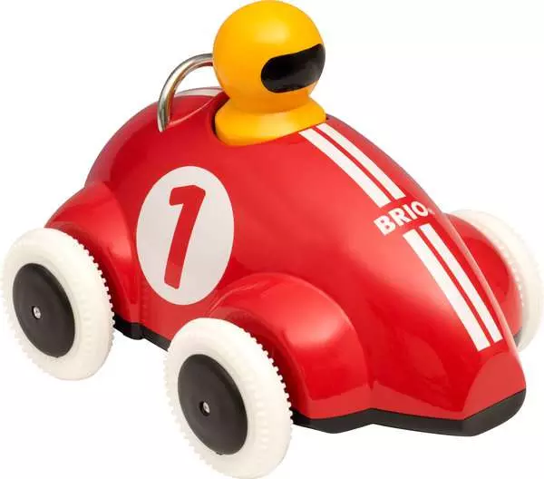 brio BRIO Push & Go Racer - Wooden toy for toddlers 12 months up