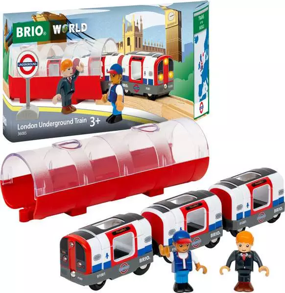 brio BRIO World London Underground Train - Trains of the World