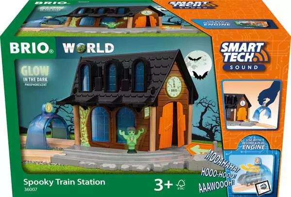Brio BRIO World Smart Tech Sound Spooky Train Station