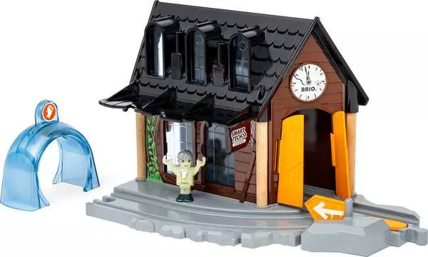 brio BRIO World Smart Tech Sound Spooky train Station