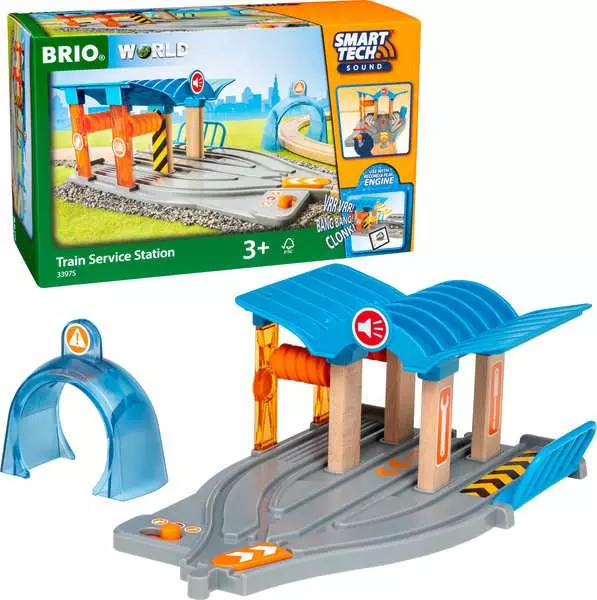brio BRIO World Train Service Station (Smart Tech Sound)
