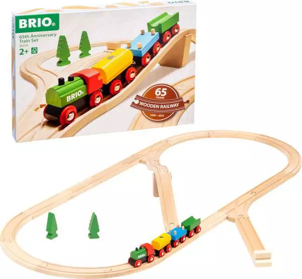 brio BRIO World Train Set 65th Anniversary Train Set