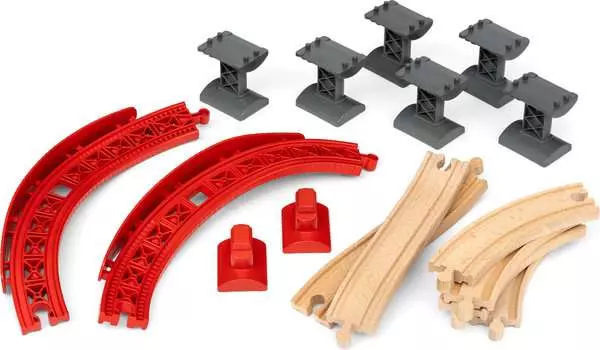 brio BRIO World Train Set Ascending Curves Track Pack