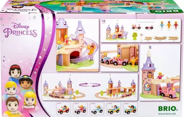 Brio BRIO World Train Set Castle Set (Disney Princess)