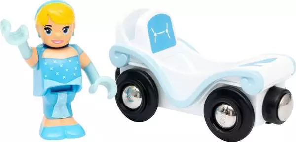 brio BRIO World Train Set Cinderella & Wagon (Disney Princess)