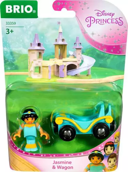 Brio BRIO World Train Set Jasmine & Wagon (Disney Princess)