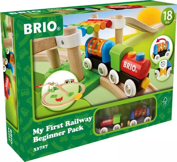 Brio BRIO World Train Set My First Railway Beginner Pack